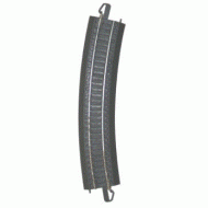 HO 22" Curved Radius Track Section, Steel Alloy, was $3.99
